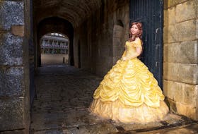 Miranda Pike dressed as Disney Princess Belle. Pike, who is originally from Cape Breton, always loved the Disney princesses, and created a business in Halifax that allows her to bring joy to people as a princess. - Contributed