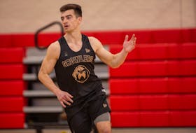 Newfoundland Growlers guard Mason Bourcier is looking forward to his time in St. John’s and is working through training camp with the club ahead of their first season in the Canadian Elite Basketball League. Jeff Parsons/Newfoundland Growlers