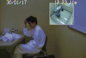Video of a police interrogation of Alexandre Bissonnette on Jan. 30, 2017, a day after Bissonnette killed six people at a mosque in Quebec City.