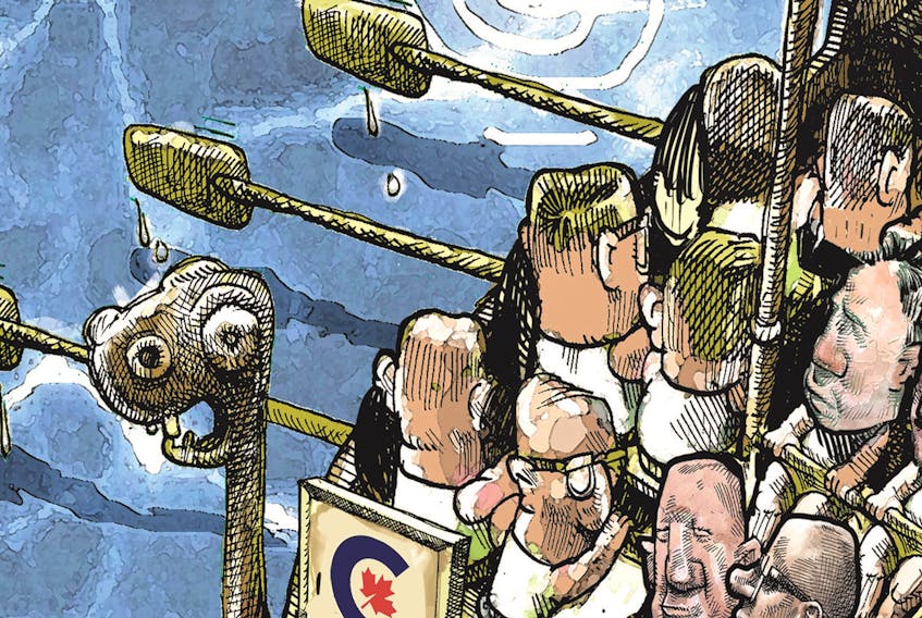 Michael de Adder's editorial cartoon for May 30, 2022.