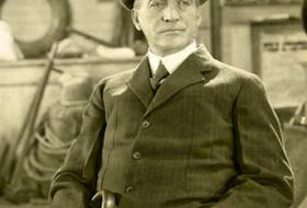 J. Madden acted in Sea Riders. He's shown in this photo from 1922. The Maritime Motion Picture Company’s biggest, and most successful production was The Sea Riders. Photographer unknown.