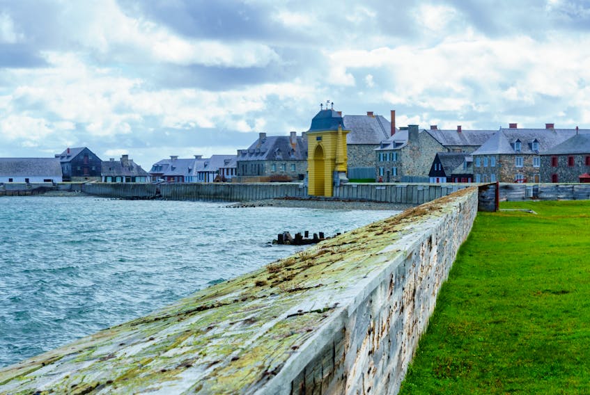 Sea levels around the Fortress of Louisbourg have risen about a metre since the 18th century. STOCK IMAGE