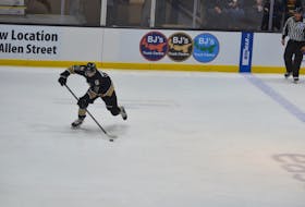 Charlottetown Islanders forward Jakub Brabenec, 11, was named the Quebec Major Junior Hockey League’s 2021-22 rookie of the year on May 30. Jason Simmonds • The Guardian