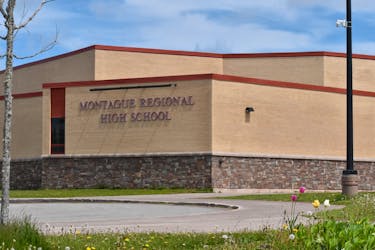 Some parents and students at Montague Regional High School say a school resource officer would be helpful. Alison Jenkins • The Guardian