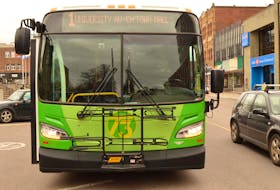 T3 Transit currently operates a fleet of diesel buses, like this one, in Charlottetown, Stratford and Cornwall. - Alison Jenkins