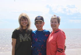 On Sunday, May 29, Summerside residents Melissa King, her son Fischer and mother Myrna Gavin were at their cottage in West Point, P.E.I., when they noticed a baby porpoise stranded on the beach.