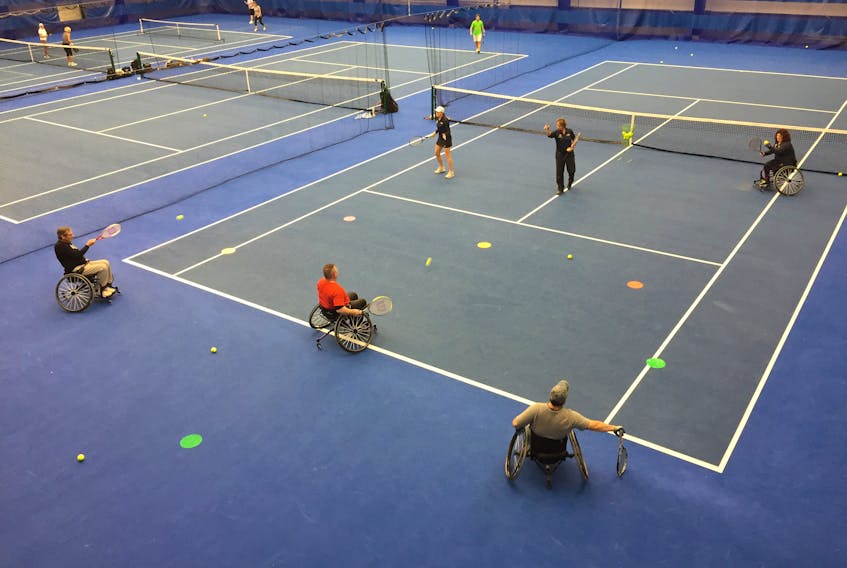 The Sobeys Atlantic Tennis Centre in Bedford will offer a series of free clinics for young players in June. 