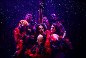 FOR COOKE STORY:
Some of the moments seen during photo call, for Neptune Theatre's production of Rocky Horror Picture Show, in Halifax Wednesday May 4, 2022.

TIM KROCHAK PHOTO