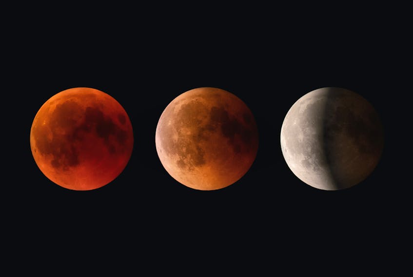 Lunar eclipses occur when the full moon passes through the Earth's shadow cast into space by the sun. Claudio Testa photo/Unsplash