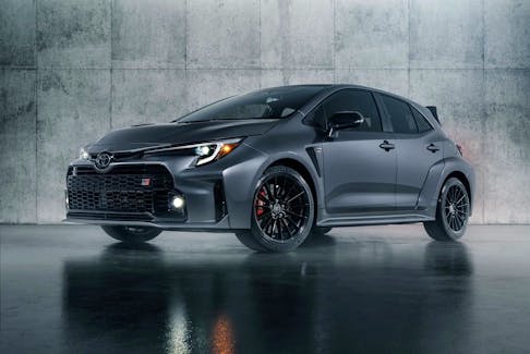 Toyota has turned up the boost on the Corolla with the 2023 Toyota Corolla GR Circuit Edition. Toyota photo