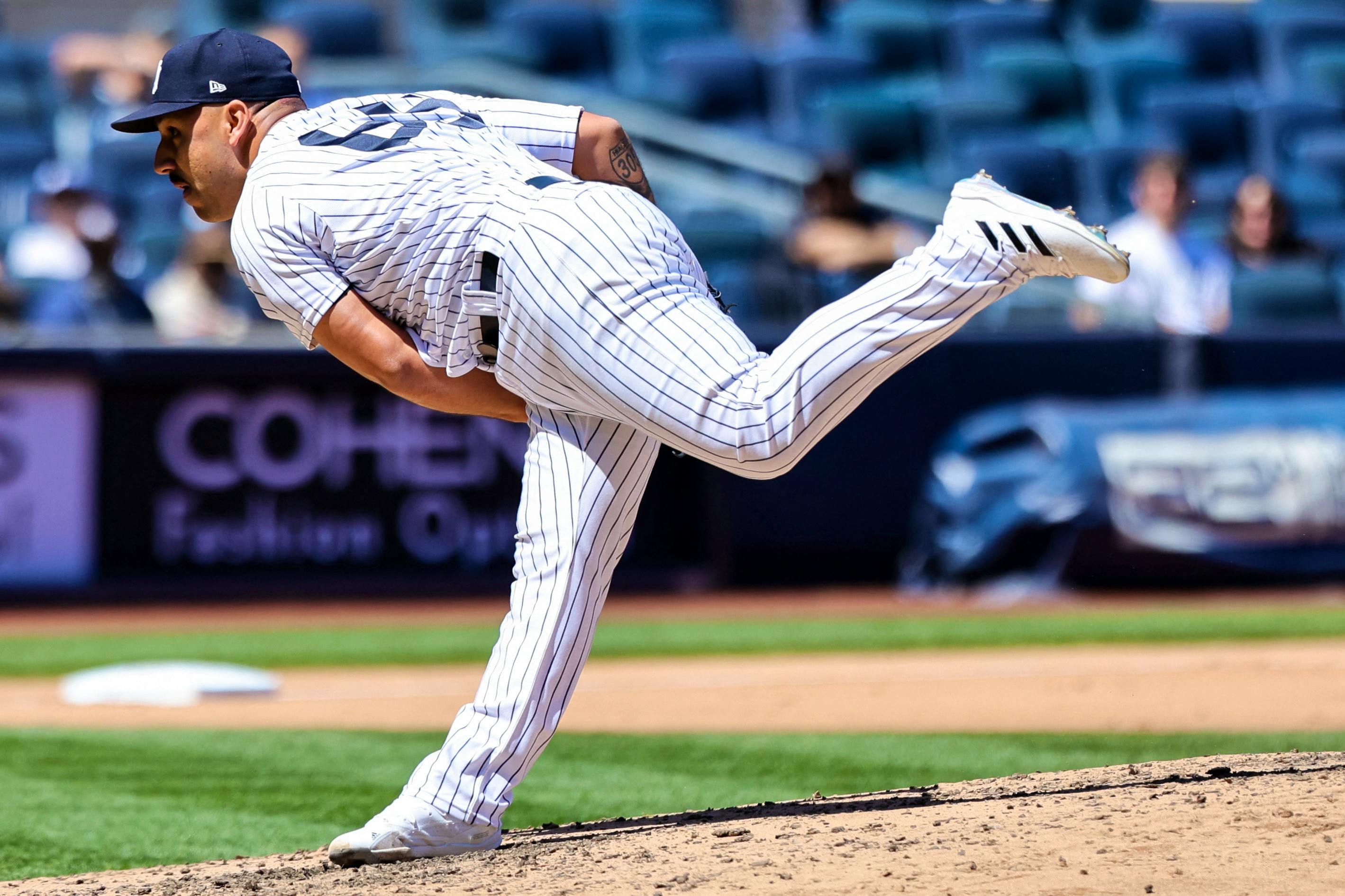 Nestor Cortes of Yankees Loses No-Hit Bid in 8th - The New York Times