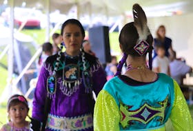 The 2022 Abegweit First Nation powwow, which took place in Scotchfort on June 11, featured dozens of dancers in traditional, handmade regalia. Logan MacLean • The Guardian