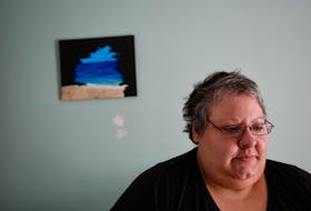 FOR RANKIN STORY:
Katherine de Sousa is seen in her Halifax area home Wednesday June 15, 2022. Like many Nova Scotians and especially those on socail assistance, she is struggling managing to keep a roof over hear head and rising food prices