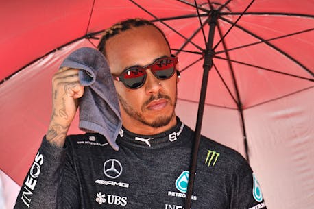 Motor racing-Mercedes say they pushed Hamilton's Baku setup too far