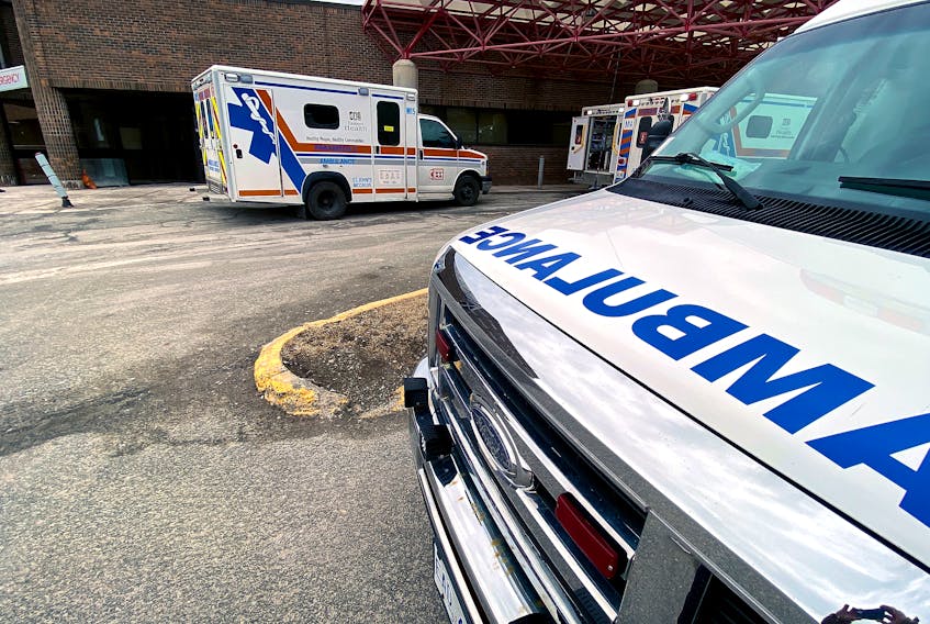 Emergency entrance and ambulance bay at Health Sciences Centre

Keith Gosse/The Telegram