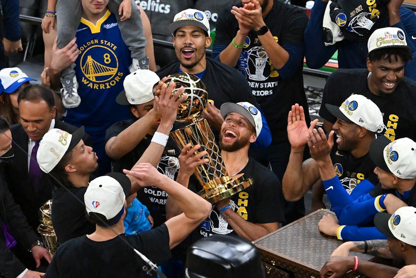 The Golden Dynasty. 🏆 Do you think the Golden State Warriors will