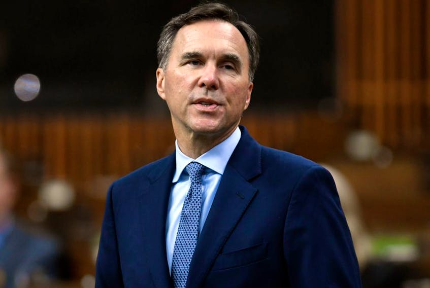 Bill Morneau speaks in the House of Commons near the end of his run as the federal Liberals' finance minister, July 8, 2020. Morneau now says he was surprised at the level of opposition he faced while in politics — both from opposition parties but also within his own party.