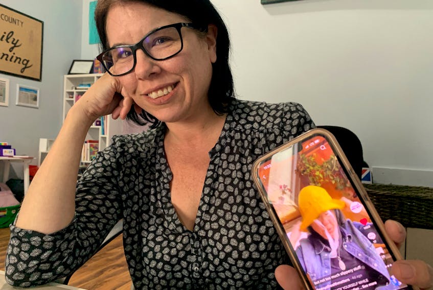 Rene Ross, executive director of the Sexual Health Centre for Cumberland County, is happy to see the number of subscribers to her organization’s TikTok page has surpassed 50,000 – pretty remarkable for a centre in northern Nova Scotia with only one staff person.