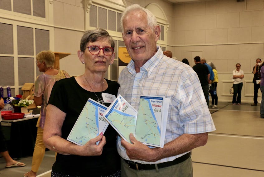 In June, Brian and Shirley Bishop organized a meet and greet for newcomers to the Hantsport area community. They also created a booklet to help explain the subtle differences that exist if you live in Hants Border, Hantsport and Mount Denson.