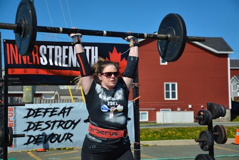 Samantha Dalley will head to Ohio next month as the only Newfoundland and Labrador athlete taking part in The Static Monsters World Strongman/Strongwoman Championships 2022. Nicholas Mercer/The Telegram