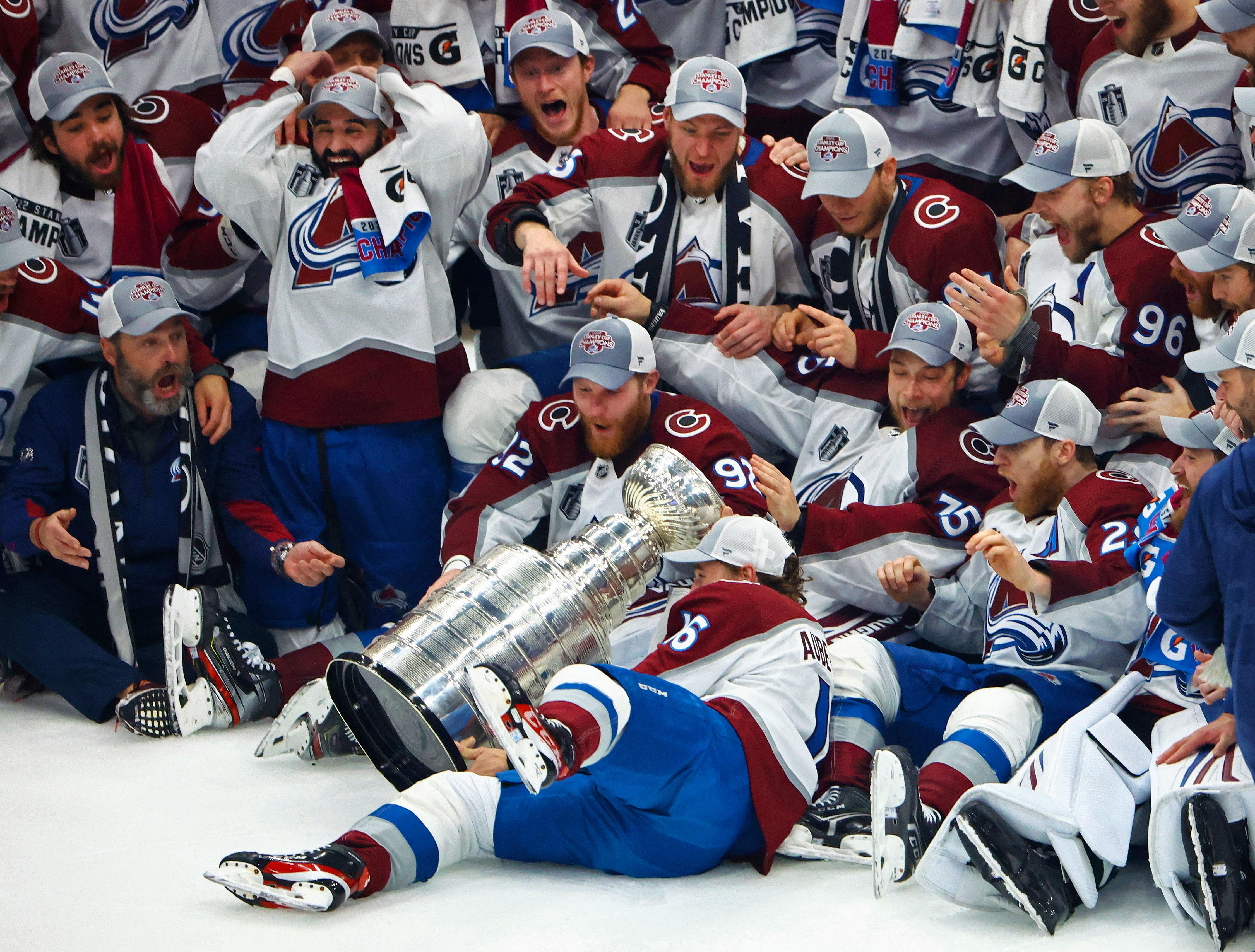 ANY NAME AND NUMBER 2022 STANLEY CUP FINAL COLORADO AVALANCHE HOME