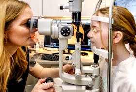 Children should have a comprehensive eye exam by the time they are three years old, but can have one as young as six months if vision problems are suspected. Contributed photo