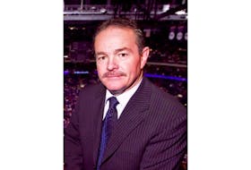 George Matthews will be inducted into the P.E.I. Sports Hall of Fame in recognition of his career as a hockey broadcaster. Contributed