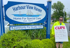 Kayla Legge is a support worker at Harbourview Haven in Lunenburg.