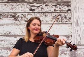 Cape Breton fiddler and ECMA award-winning artist Andrea Beaton gears up for the 9th annual KitchenFest! week as both a performer and ‘Eat Local’ business owner. PHOTO CREDIT: Contributed.