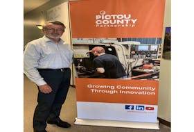 Pictou County Partnership CEO Scott Ferguson announced the organization's new name on June 28.