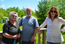 Canning residents Kathleen Purdy, Kimberly Smith, and Debby Arbuckle are concerned over a proposed multi-unit residential development in their community, and with the municipal process surrounding the application. KIRK STARRATT