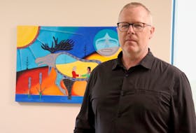 Matt McQuire, executive director of Epekwitk Development, says the Department of Environment, Energy and Climate Action has been keen to help with renewable energy projects in Lennox Island. Logan MacLean • The Guardian