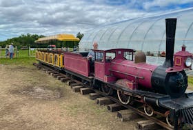 The Evangeline Express Train that served Upper Clements Park for years has been purchased by Trueman Blueberry Farms in Aulac, N.B.