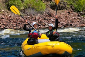 Rafting Newfoundland offers options for kayakers and canoers that want to be part of nature. PHOTO CREDIT: Contributed.