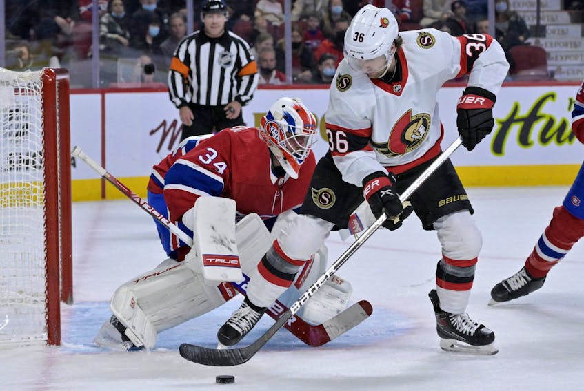 Senators forward Colin White is the most likely player to be bought out by Ottawa. 