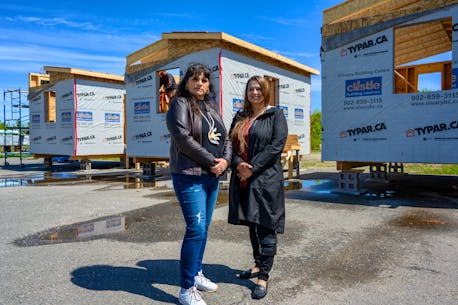 ‘It’s about us helping ourselves’: Mi’kmaw builders in P.E.I. construct tiny homes for Indigenous homeless in Halifax