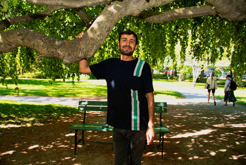 Mahboob Mahzooz, a journalist from Afghanistan, poses for a photo in the Halifax Public Gardens on Tuesday, June 7, 2022. Mahzooz has been living in Halifax for the last six months.
Ryan Taplin - The Chronicle Herald