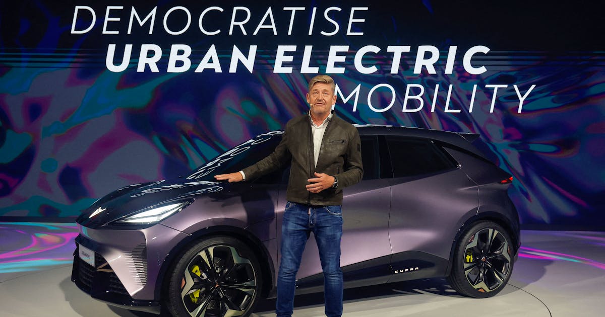 El CUPRA de VW lanzará tres modelos eléctricos para 2025