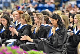 NSCC graduates were able to mark their graduation in person once again, with a ceremony held at the Yarmouth Mariners Centre on June 7. TINA COMEAU PHOTO