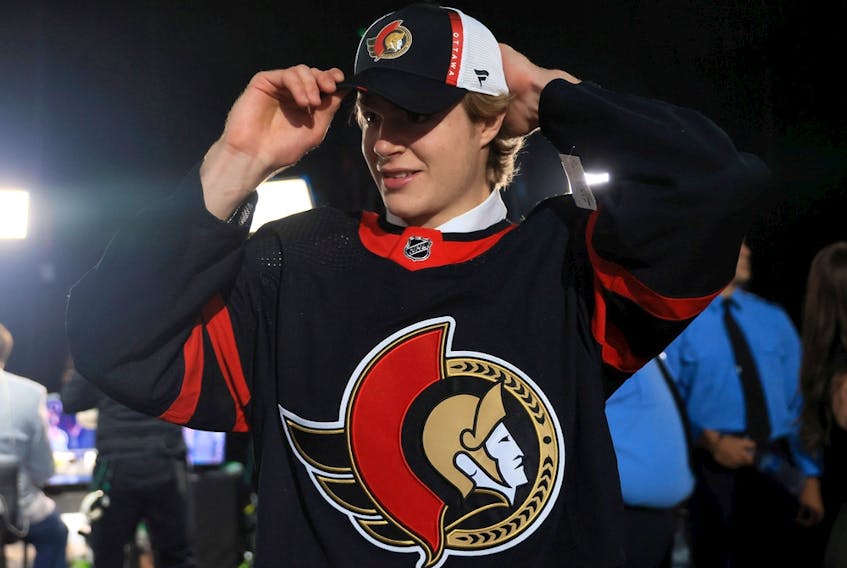  Defenceman Jorian Donovan, drafted No. 136 overall by the Senators on Friday, is the son of Shean Donovan, who works in player development for the NHL club.