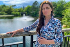 Marina Reznik is originally from Lithuania, but now lives in St. John's with her Canadian husband. When she re-entered Canada in 2021, her passport wasn't stamped. Now, she is pregnant and cannot get an MCP card, and fears she will have to return to Lithuania to deliver her baby. Andrew Waterman • The Telegram
