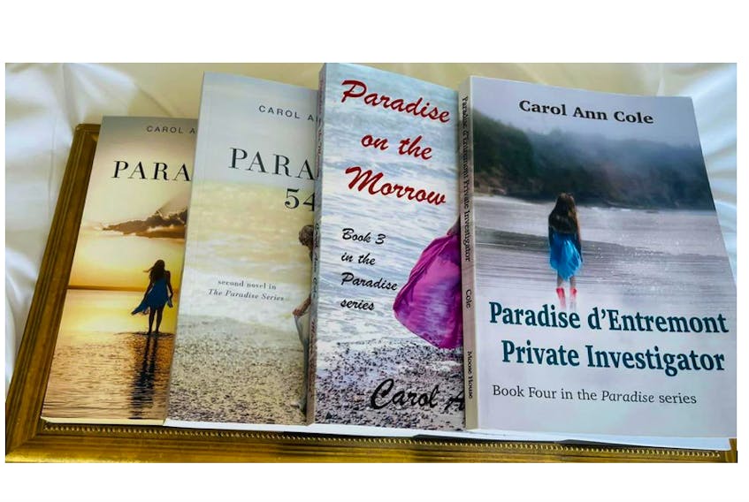 Author Carol Ann Cole is preparing to launch 'Paradise d'Entremont Private Investigator,' her fourth book in her Paradise series.