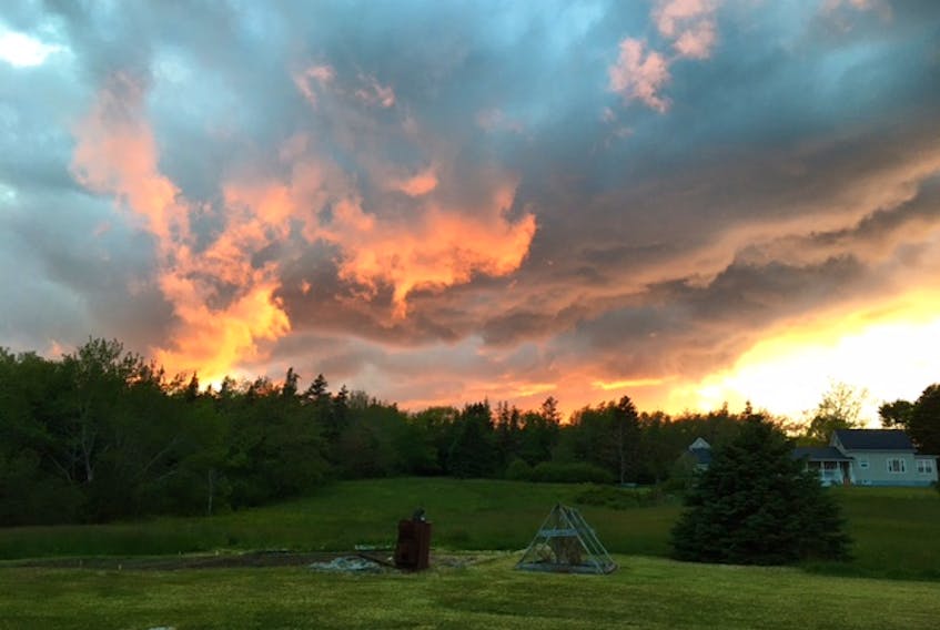 Lillian Colp caught this sunset in Beach Meadows, N.S. - Contributed