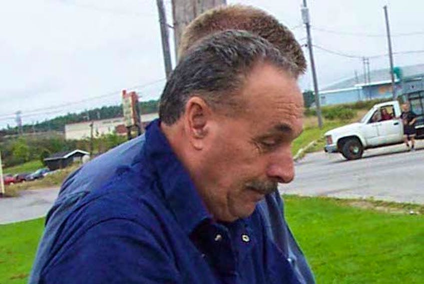 Robert Hilroy Legge is seen arriving at provincial court in Stephenville in this 2003 file photo.