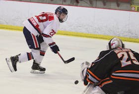 Drew Lutz was the Valley Wildcats’ territorial pick on July 11. The forward played with the Kohltech Valley Wildcats of the Nova Scotia Under-18 Major Hockey League in 2021-22.File