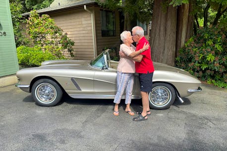 Collector Classics: 1962 Chevrolet Corvette convertible a stunning 75th birthday present surprise