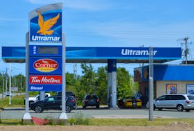 An Ultramar Gas Station on Grand Lake Road, near Cape Breton University. Owner Mahesh Sharma says he's endured gas-and-dash incidents “eight to 10 times in the past 15 days." IAN NATHANSON/CAPE BRETON POST