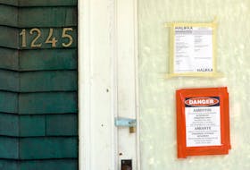 July 15, 2022--The Dalhousie University-owned home at 1245 Edward Street in Halifax has formal permit for demolition. 
ERIC WYNNE/Chronicle Herald