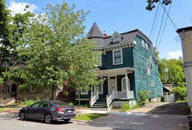 July 15, 2022--The Dalhousie University-owned home at 1245 Edward Street in Halifax has formal permit for demolition. 
ERIC WYNNE/Chronicle Herald