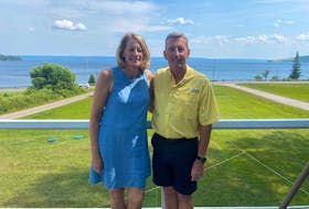 Gail and Keith MacLeod donated $250,000 to the Cancer Care Here at Home campaign to support programs, equipment purchases and research and innovation to improve cancer care in Cape Breton. PHOTO CREDIT: Contributed